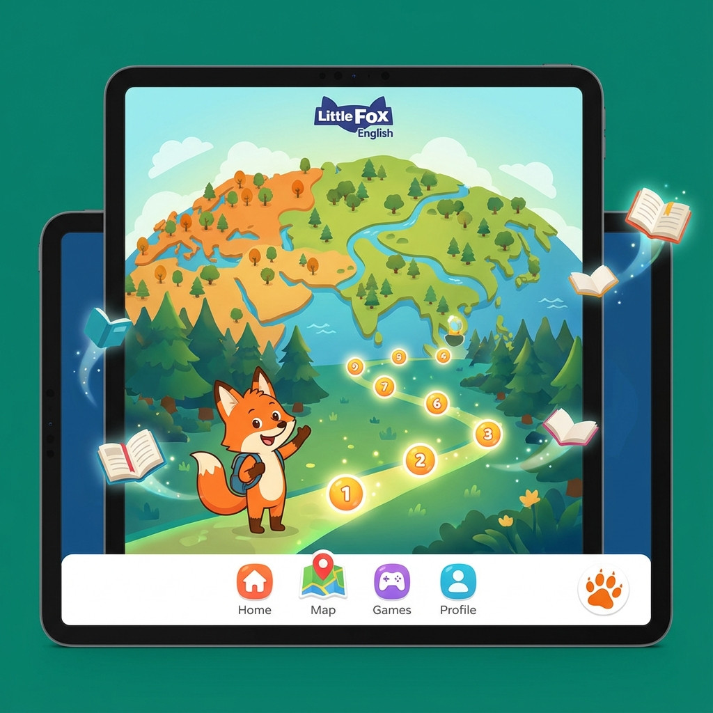Little Fox 学练界面