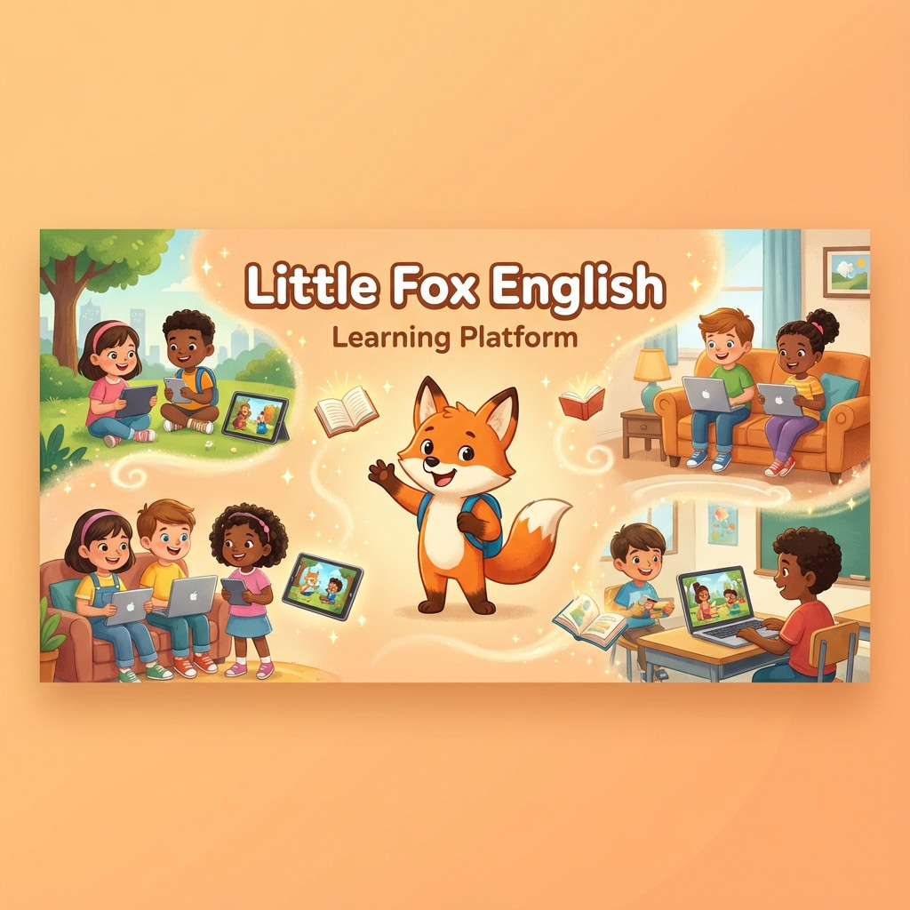 小狐狸 Little Fox动画故事界面