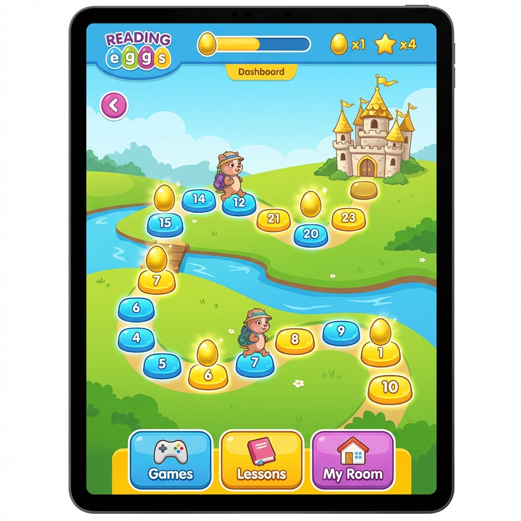 Reading Eggs - Egg Map